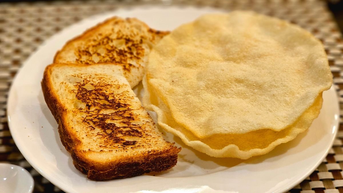Papadum, cialde indiane croccanti